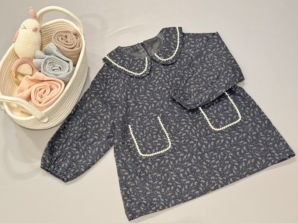 Floral Collar Dress M.E Studio Kids
