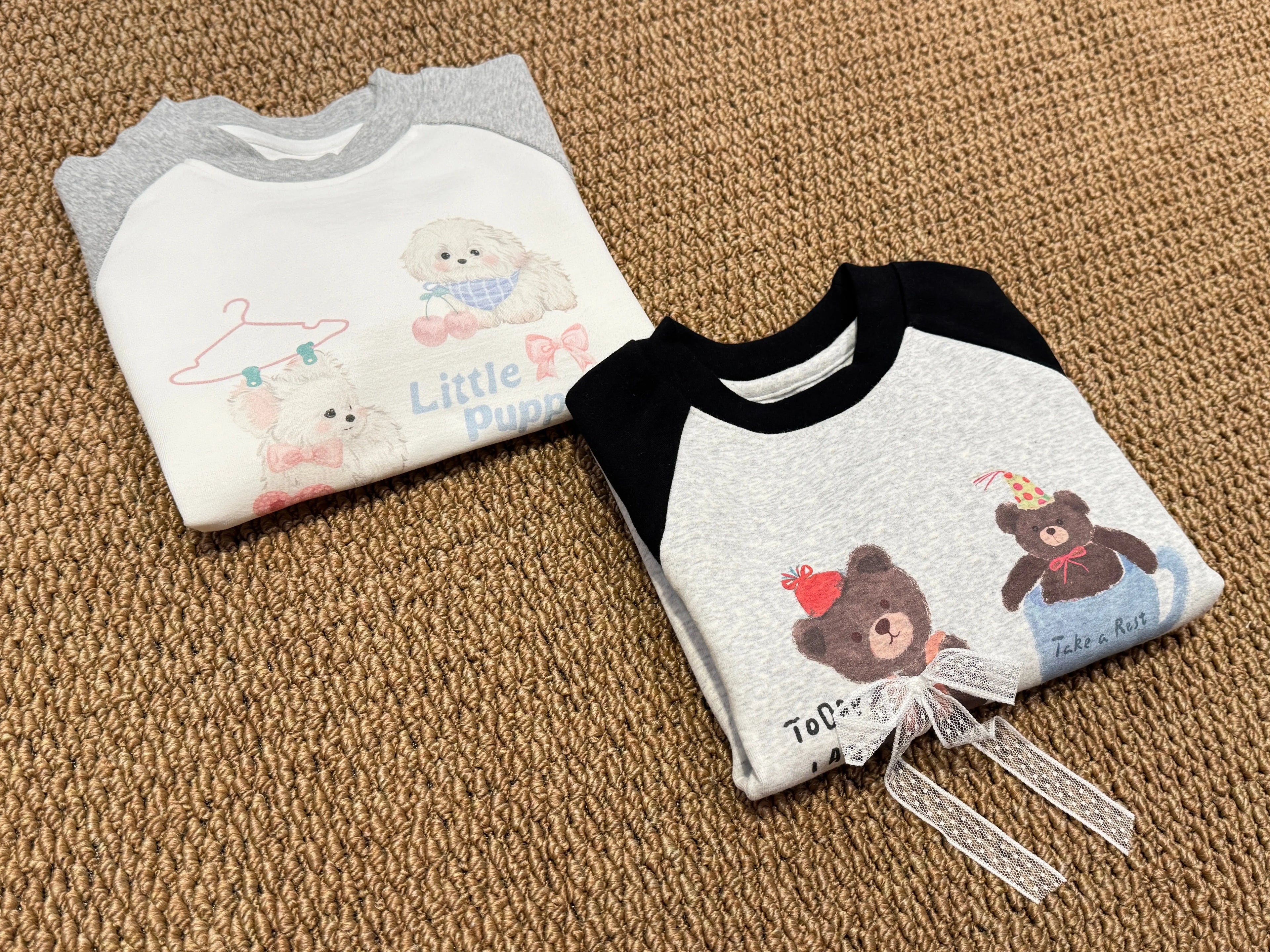 Bear Long Sleeve Tee M.E Studio Kids