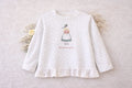 Ruffle Hem Long Sleeve Shirt M.E Studio Kids