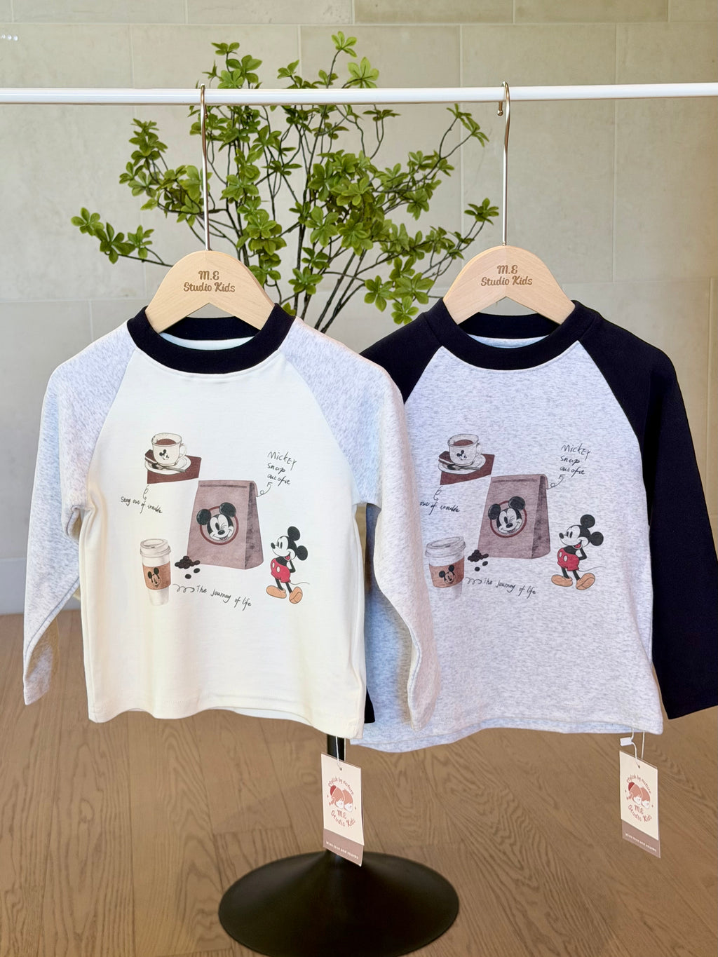Cartoon Long Sleeve Tee M.E Studio Kids