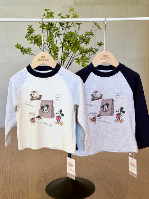 Cartoon Long Sleeve Tee M.E Studio Kids