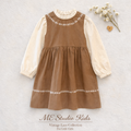 Autumn Embroidered Layered Dress M.E Studio Kids