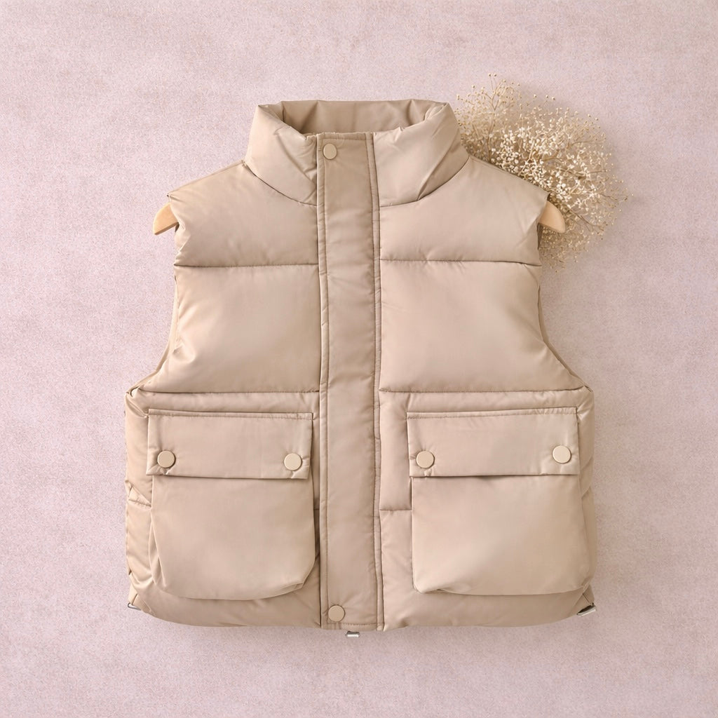 Warm Puffer Vest M.E Studio Kids