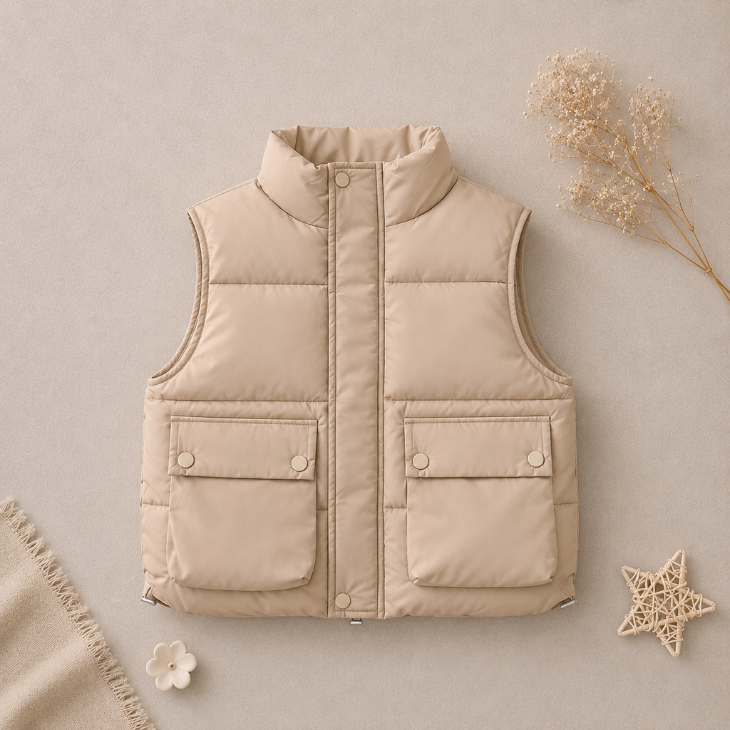 Warm Puffer Vest M.E Studio Kids