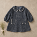 Floral Collar Dress M.E Studio Kids