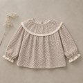 Floral print long-sleeve blouse M.E Studio Kids
