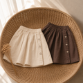 Pleated Button Skort M.E Studio Kids