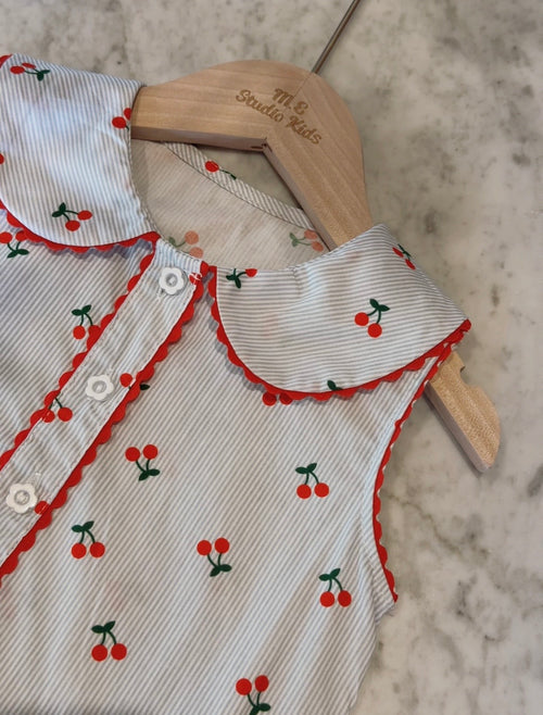Cherry Blossom Dress M.E Studio Kids