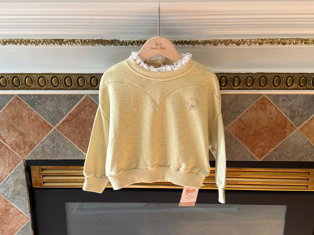 Soft Lace Mist Sweatshirt M.E Studio Kids